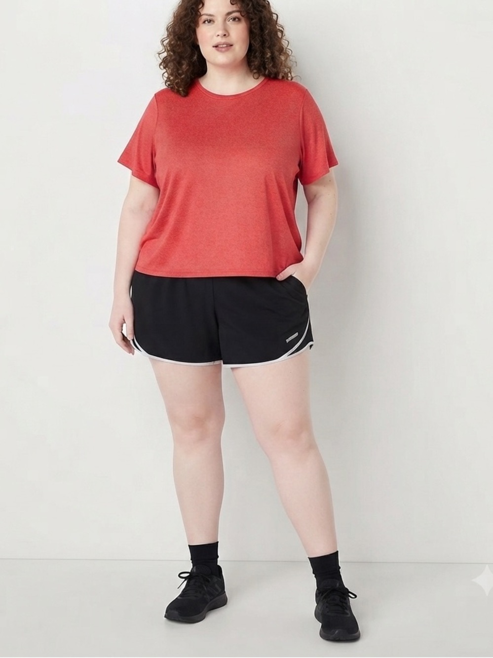 Xersion Womens Everyday Crew Neck Short Sleeve T-Shirt☀️